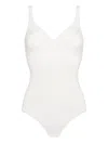 Shop Eres Johanna Bodysuit In White