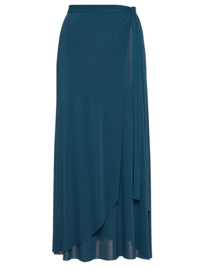Eres Julieta Beach Skirt In Blue