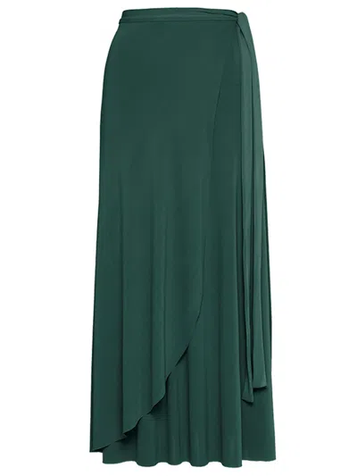 Eres Julieta Beach Skirt In Green