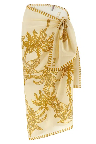 Eres Jungle Printed Sarong Beach Cover-ups In Multi