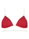 Eres Karen Bikini Top In Red