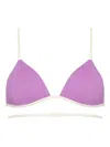 Eres Karen Bikini Top In Purple