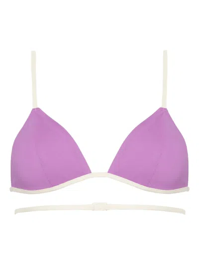 Eres Karen Bikini Top In Purple