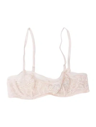 Pre-owned Eres Lace Pattern Lounge Set In Pink