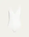Eres Larcin Deep V Triangle One-piece Swimsuit In Ultra