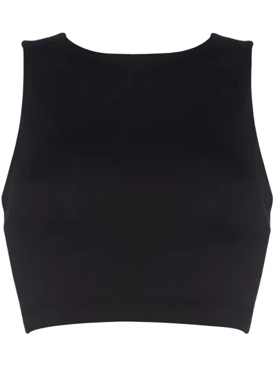 Eres Laura Cropped Top In Black