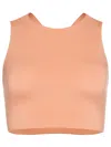 Eres Laura Crop Top Bra In Pink