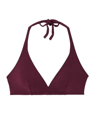 Eres Les Essentiels Gang Triangle Bikini Top In Red