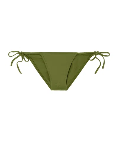 Eres Les Essentiels Malou Bikini Triangle Panties In Green