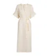 Eres Bibi Linen Kaftan In White