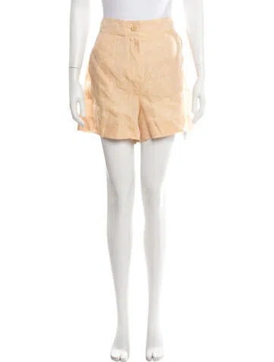 Pre-owned Eres Linen Mini Shorts W/ Tags In Neutrals