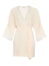 Eres Linen Top In Pink