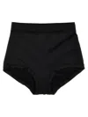 Eres High-waisted Seamless Elastic Waistband Briefs In Black