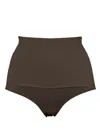 Eres Conquete High-waisted Bikini Briefs In Volcan