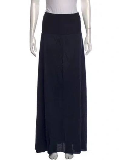 Pre-owned Eres Long Skirt In Black
