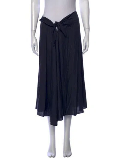 Pre-owned Eres Long Skirt In Blue
