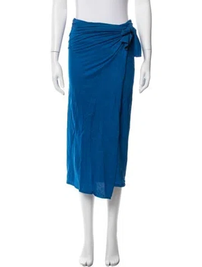 Pre-owned Eres Long Skirt In Blue