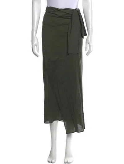 Pre-owned Eres Long Skirt In Green