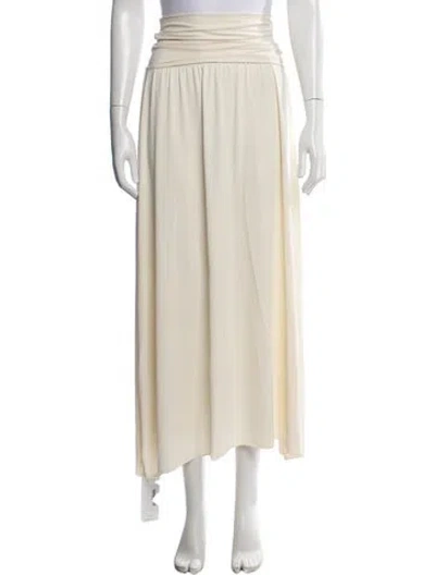 Pre-owned Eres Long Skirt In Neutrals