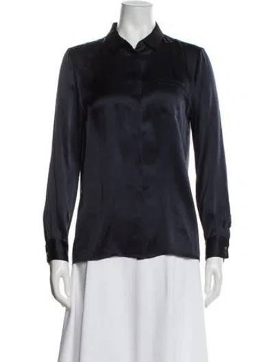 Pre-owned Eres Long Sleeve Top In Blue