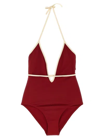 Eres Loulou One-piece Swimsuit In Red