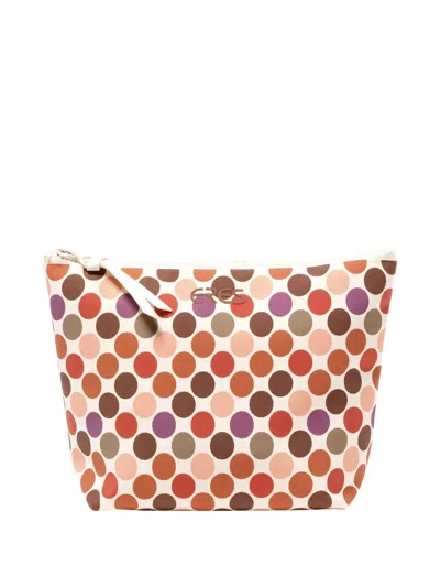 Eres Loulou Polka-dot Pouch In Multi