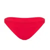 Eres Low Rise Bikini Bottom In Red In Red