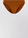 Eres Caramel Stretch Nylon Fripon Bikini Bottom In Brown