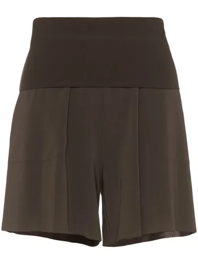 Eres Lucia Folded Shorts In Grey