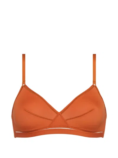 Eres Lydia Soyeuse Bra In Orange