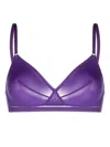 Eres Lydia Soyeux Triangle Bra In Purple