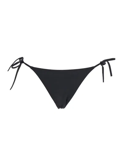 ERES 'MALOU' BLACK BIKINI BOTTOMS WITH SIDE TIE CLOSURE IN TECH FABRIC STRETCH WOMAN