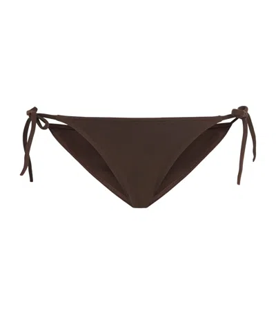 Eres Malou String Bikini Bottoms In Brown