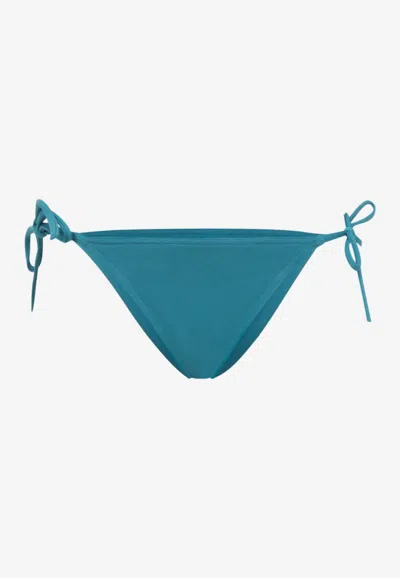 Eres Malou Tie-up Bikini Bottoms In Blue