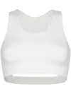 Eres Marie-jose Crop Top In White