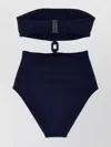 Eres 'marina' Bandeau Swimsuit With Buckle And Cut-out