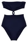 Eres 'marina' Bandeau Swimsuit With Buckle And Cut-out