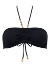Eres Melia Bandeau Bikini Top In Black