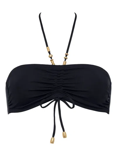 Eres Melia Bandeau Bikini Top In Black