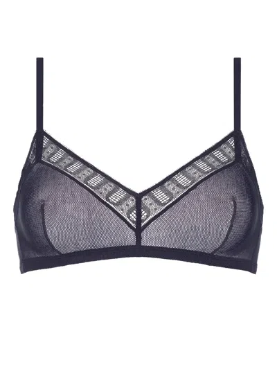 Eres Mémoire Triangle Bra In Blue