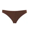 Eres Metallic Etincelant Bikini Briefs In Brown