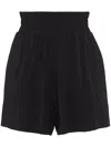 Eres Mia High-waist Shorts In Black