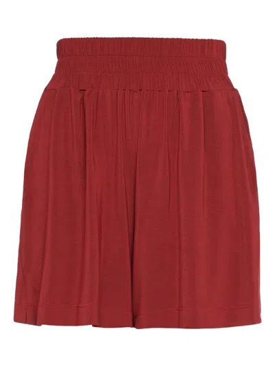 Eres Mia Shorts In Red