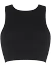 Eres Micheline Cropped Top In Black
