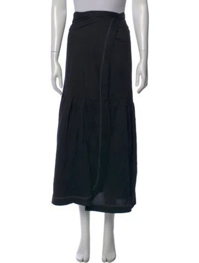 Pre-owned Eres Midi Length Skirt In Black