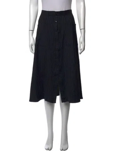 Pre-owned Eres Midi Length Skirt In Black