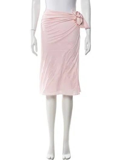 Pre-owned Eres Midi Length Skirt In Pink