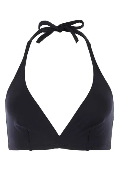 ERES MIDNIGHT BLUE STRETCH NYLON BIKINI TOP