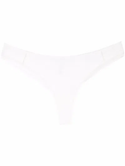 Eres Mika Soyeuse Thong In White