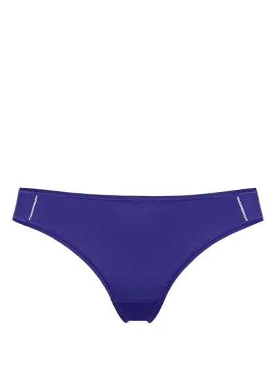 Eres Mika Soyeuse Thong In Blue